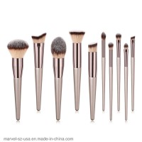 Customized Fashion Brushes 1PC Wooden Foundation Cosmetic Eyebrow Eyeshadow Makeup Brush